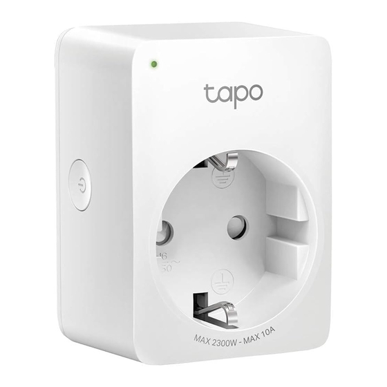 TP-Link Tapo P100 Benutzerhandbuch