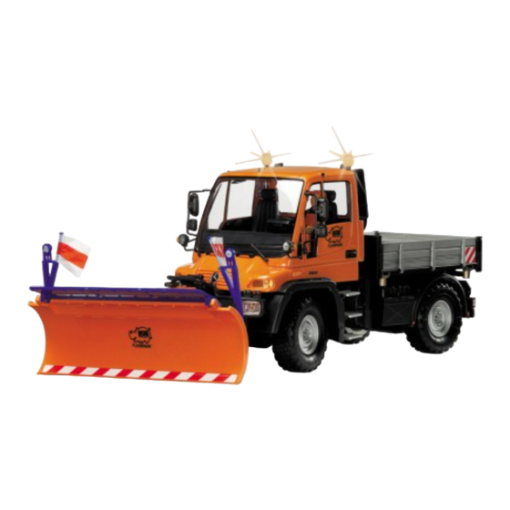 DICKIE TOYS RC SNOW UNIMOG Bedienungsanleitung