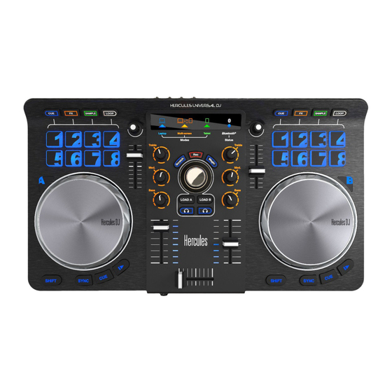 Hercules Universal DJ Bedienungsanleitung