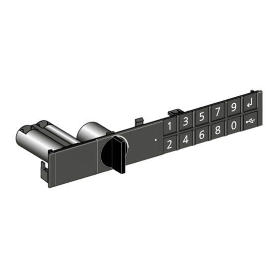 Lista CODE LOCK Benutzerhandbuch