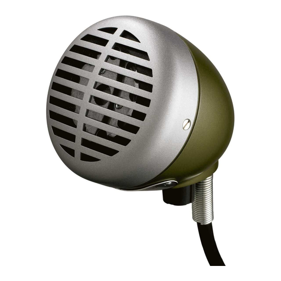 Shure 520DX Bedienungsanleitung