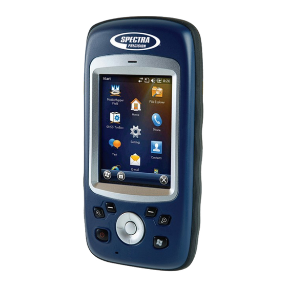 Spectra Precision Mobile Mapper 20 Kurzanleitung