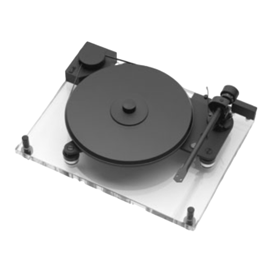 Pro-Ject Audio Systems Perspective Anniversary Aufbau- Und Bedienungsanleitung