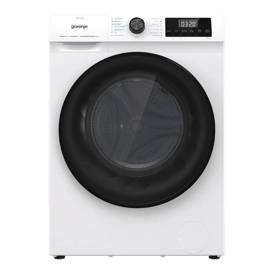 Gorenje WD8514S Detaillierte Gebrauchsanweisung