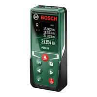 Bosch PLR 25 Originalbetriebsanleitung
