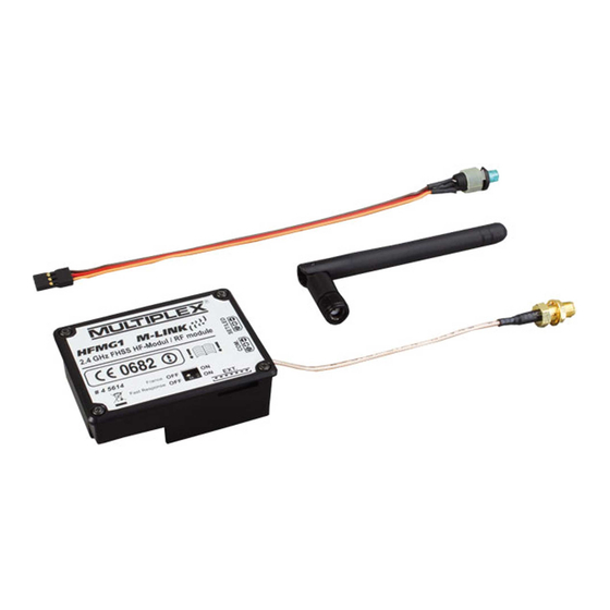 Multiplex HFMG1 M-LINK Handbücher