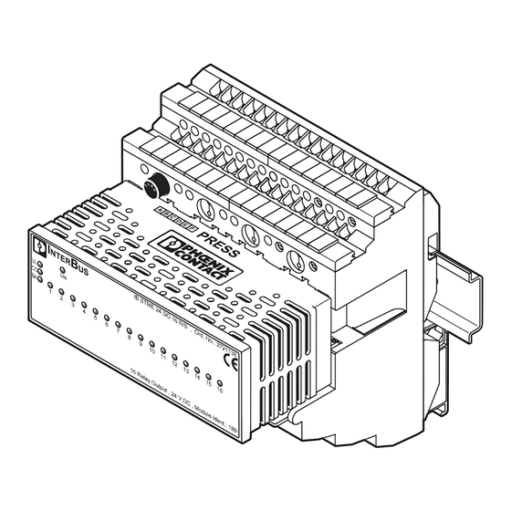 Phoenix Contact IBS SYS FW G4 UM Anwenderhandbuch