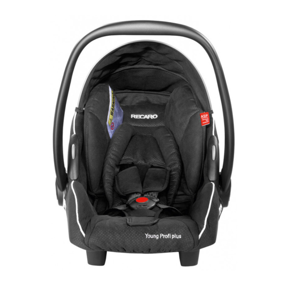 RECARO Young Profi plus Montageanleitung