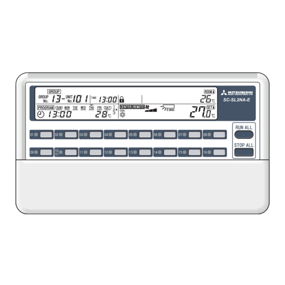 Mitsubishi Electric SC-SL2NA-E Handbücher