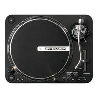 Reloop RP-6000 MK6 B Bedienungsanleitung