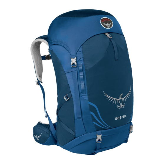 Osprey Ace 75 Benutzerhandbuch