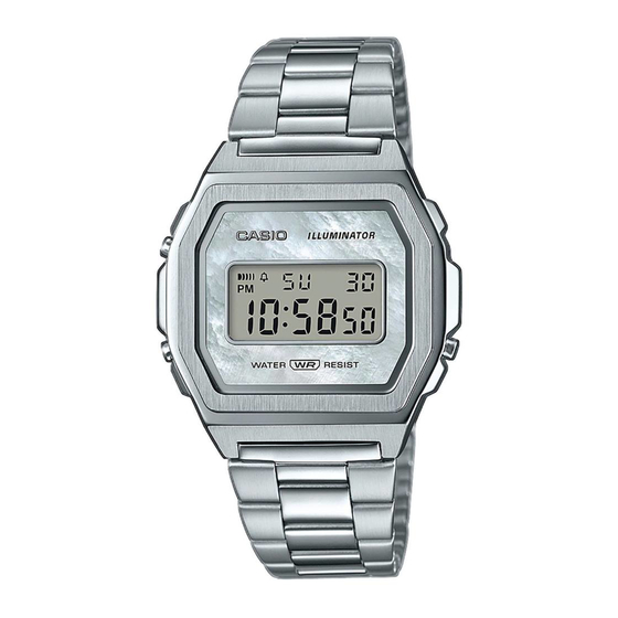 Casio 3472 Bedienerführung