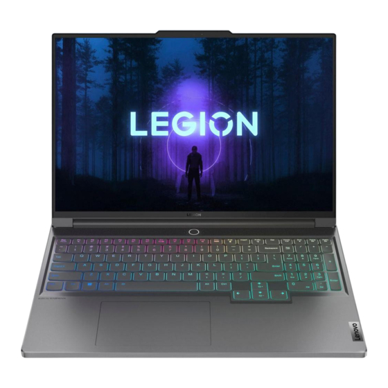 Lenovo Legion Slim 7 Benutzerhandbuch