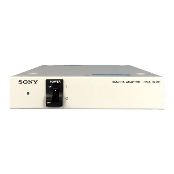 Sony CMA-D2MDCE Bedienungsanleitung