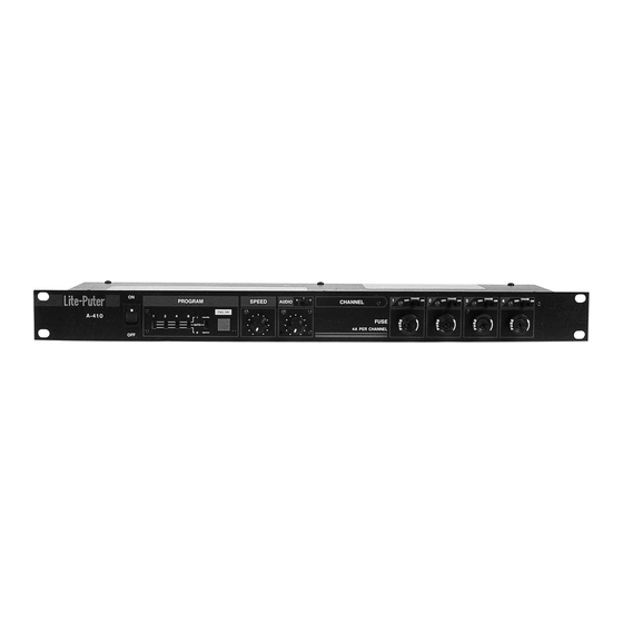 Lite pute A-410 Benutzerhandbuch