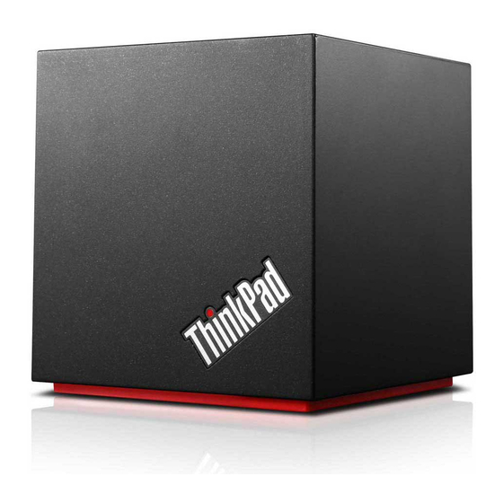 Lenovo ThinkPad WiGig Dock Anleitung