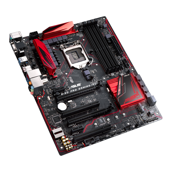 Asus B150 PRO GAMING D3 Bedienungsanleitung