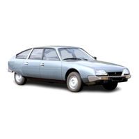CITROËN CX Betriebsanleitung