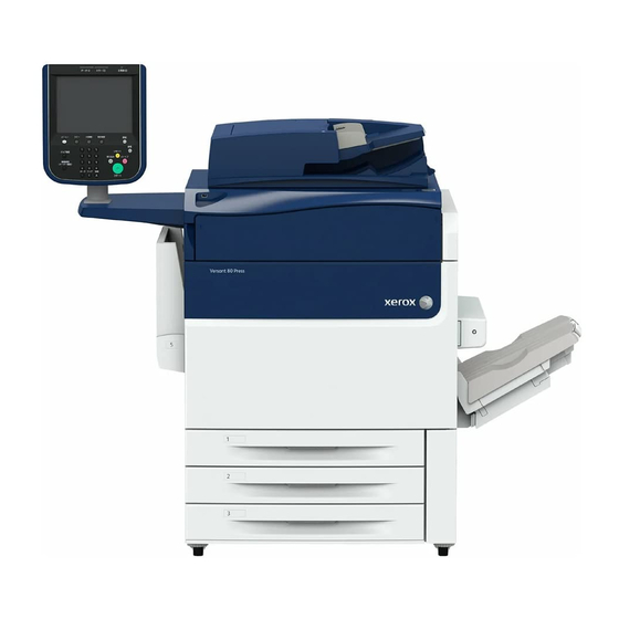 Xerox Versant 80 Press Benutzerhandbuch