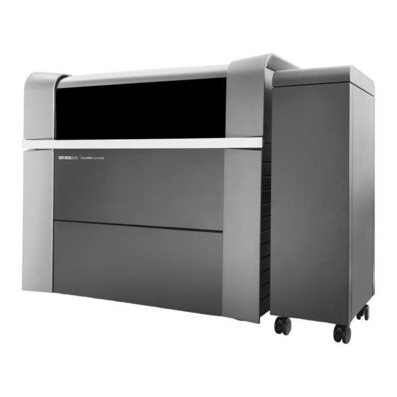 Stratasys Objet500 Leitfaden Für Die Vorbereitungen Am Aufstellungsort