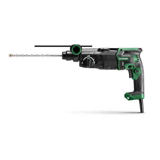 HIKOKI DH 28PEC Bedienungsanleitung