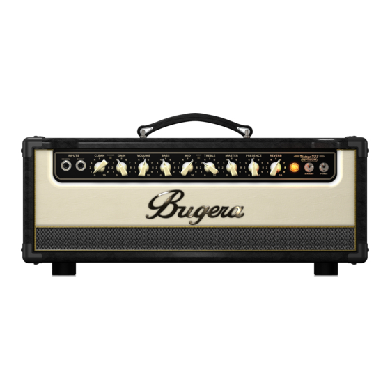 Bugera V55HD Infinium Schnellstartanleitung