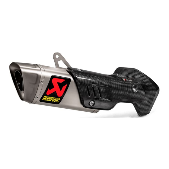 Akrapovic Ducati Multistrada 1260 Einbauanleitung