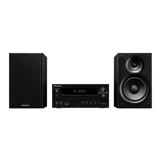 Pioneer X-HM32V-K Bedienungsanleitung