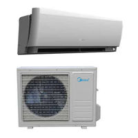 Midea MS11PU-09HRFN1-QRD0W Montageanleitung Und Bedienungsanleitung