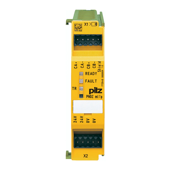 Pilz PNOZ ml1p Bedienungsanleitung