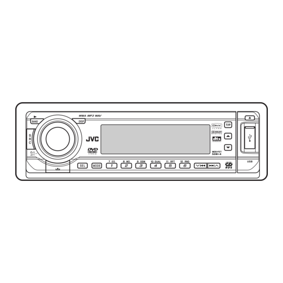 JVC KD-DV6201 Bedienungsanleitung