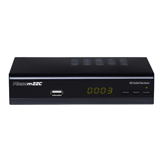 micro electronic Micro m22c Bedienungsanleitung