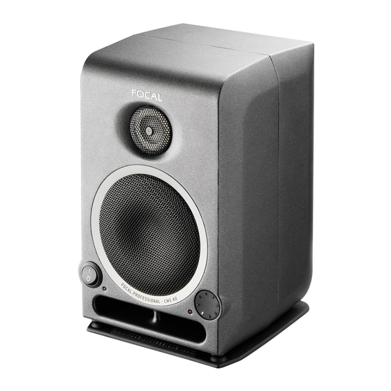 Focal CMS 40 Benutzerhandbuch