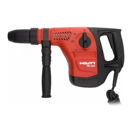 Hilti TE 50 Original Bedienungsanleitung