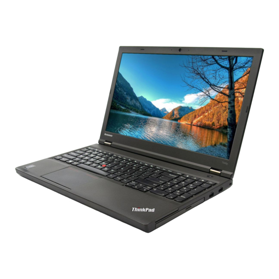 Lenovo ThinkPad T540p Benutzerhandbuch