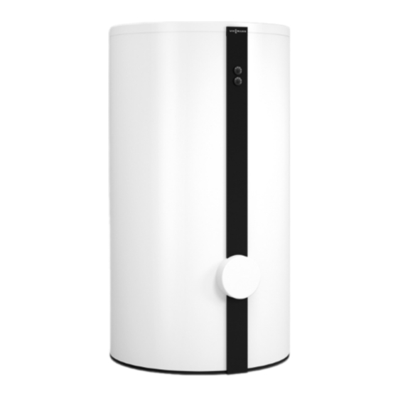 Viessmann Vitocell 300-V EVIB-A+ Montage- Und Serviceanleitung Für Die Fachkraft
