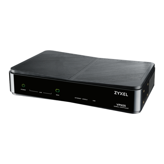 ZyXEL VPN2S Kurzanleitung