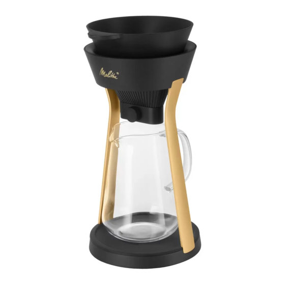 Melitta amano Gebrauchsanleitung