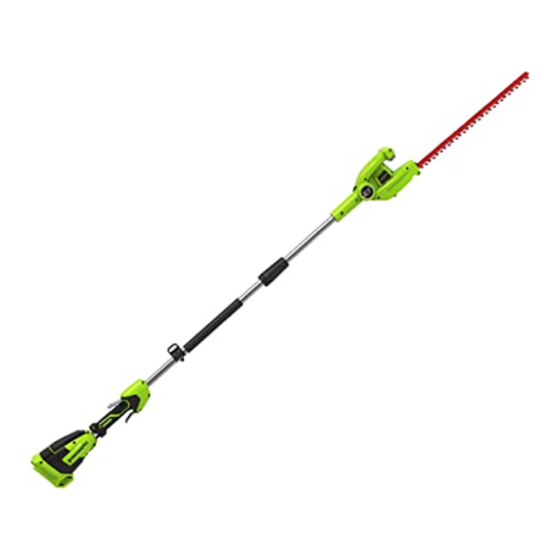 GreenWorks PTF348 Bedienungshandbuch