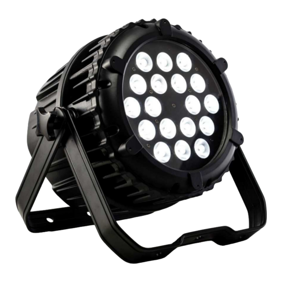 Varytec LED Par 18x8W RGBW IP65 Bedienungsanleitung