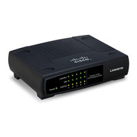 Cisco Linksys EZXS16W v2.3 Bedienungsanleitung