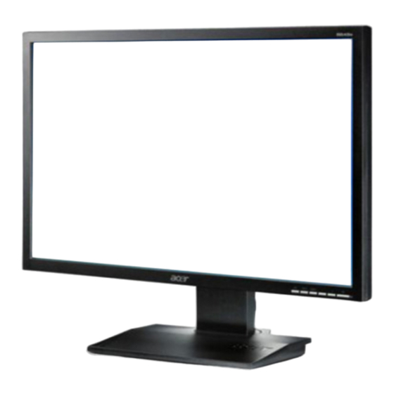 Acer V193W Benutzerhandbuch