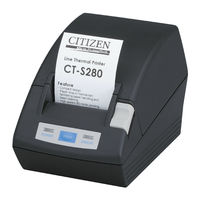 Citizen CT-S280 Kurzanleitung