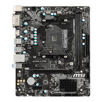 Msi A320M-A PRO Bedienungsanleitung