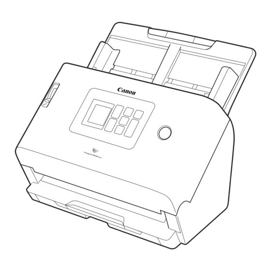 Canon imageFORMULA DR-S250N Bedienungsanleitung