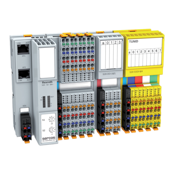 Bosch Rexroth IndraControl S20 Anwendungsbeschreibung