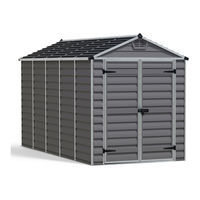 Palram Skylight Shed 6x12 Aufbauanleitung