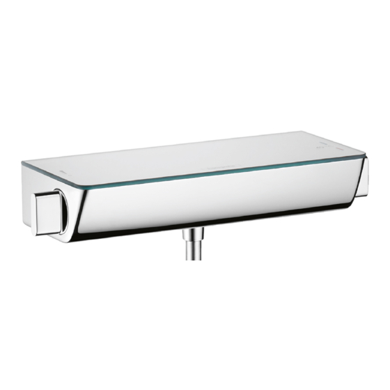 HANSGROHE Ecostat Select 13141-Serie Gebrauchsanleitung, Montageanleitung