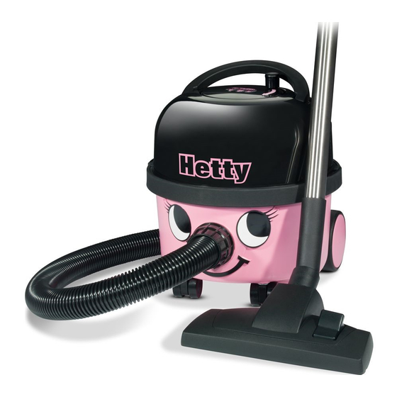 Numatic HET160-11 HETTY Bedienungsanleitung