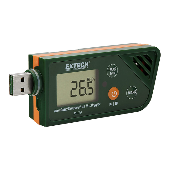 Extech Instruments TH30 Bedienungsanleitung